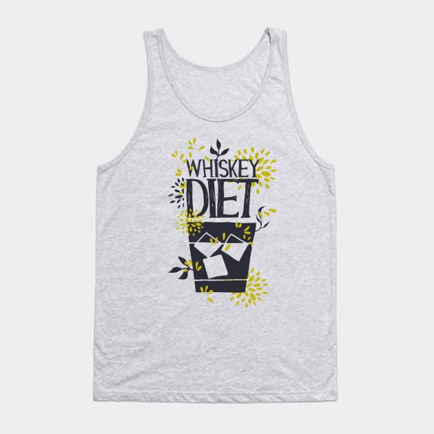 Whiskey Diet Tank Top by Verboten